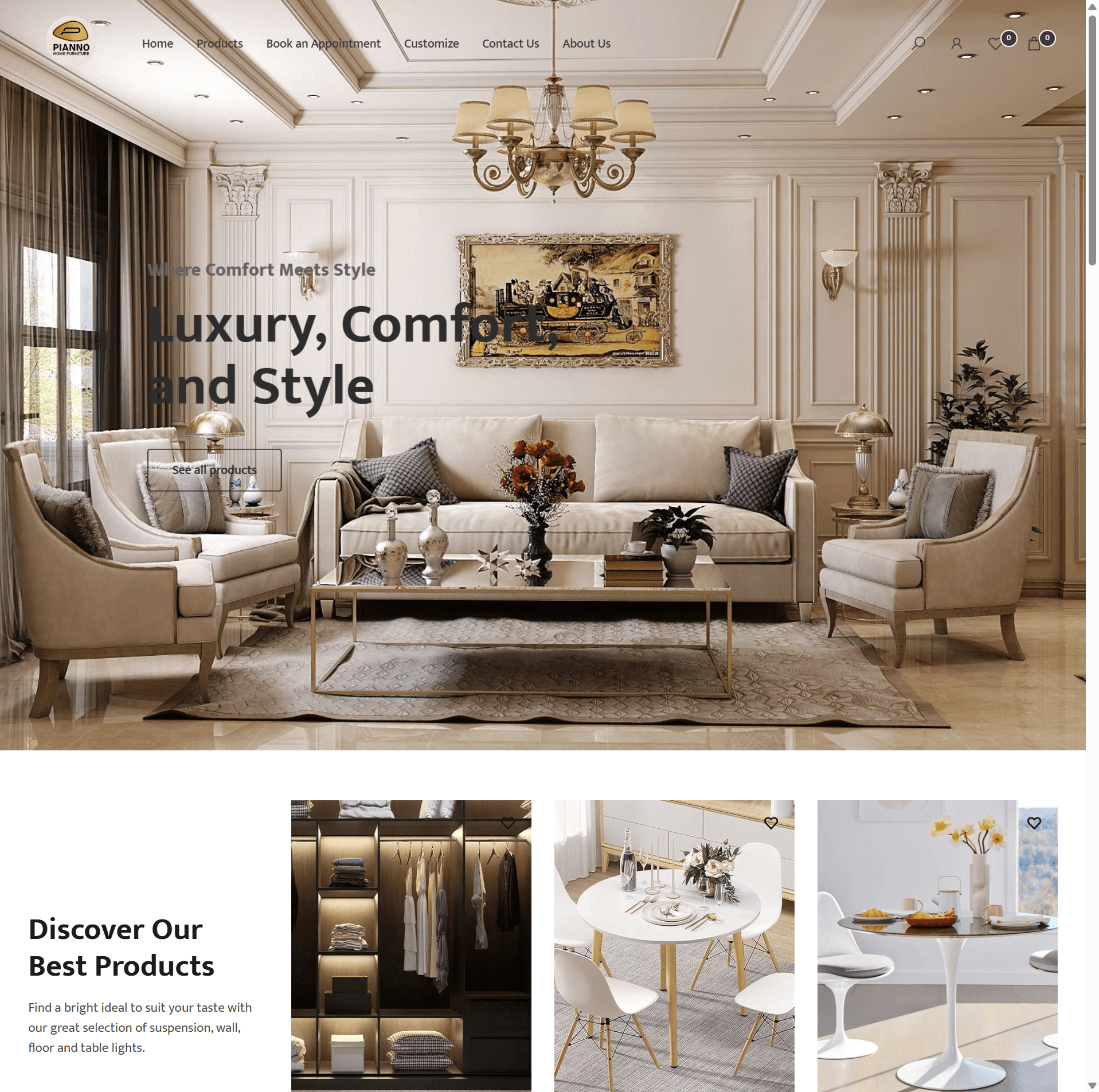 Piano Home Furniture